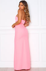 Gala Gown Neon Pink