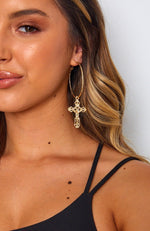 Zena Earrings Gold