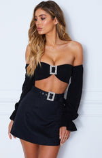 J'Adore Crop Black