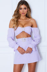 J'Adore Crop Lilac