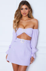 J'Adore Crop Lilac