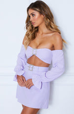 J'Adore Crop Lilac