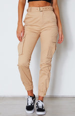 Rocky Cargo Pants Beige