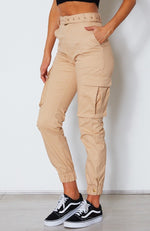 Rocky Cargo Pants Beige