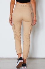 Rocky Cargo Pants Beige