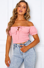 Heatstroke Crop Blush