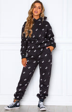 Monogram Sweatpants Black