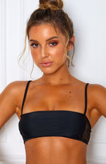 Tilly Bikini Top Black