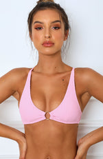 Sun Fizz Bikini Top Bubblegum