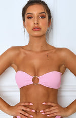 Candy Kiss Bikini Top Bubblegum