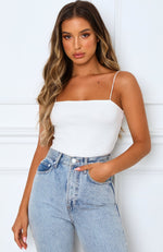 Power Play Bodysuit White