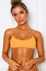 Daytona Bikini Top Tangerine