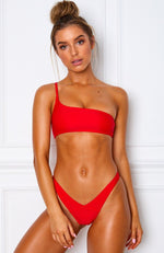 Hamptons Bikini Top Red