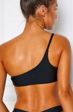 Hamptons Bikini Top Black