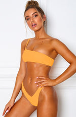 Hamptons Bikini Top Tangerine