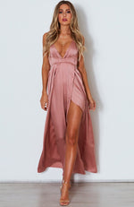 Akela Maxi Dress Dusty Pink