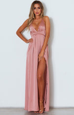 Akela Maxi Dress Dusty Pink