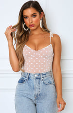 Cocktail Hour Bodysuit White