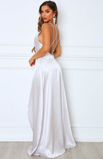 Leading Lady Maxi Dress Silver