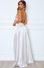 Leading Lady Maxi Dress Silver