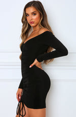 Lights On Mini Dress Black