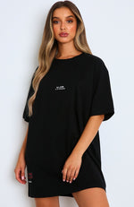 22-FT Oversized Tee Black