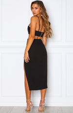 Caprioska Midi Skirt Black