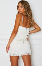 Finest Hour Mini Dress Off White