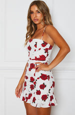 Spell On You Dress Scarlet Rose White