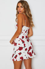 Spell On You Dress Scarlet Rose White