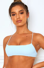 Malakai Bikini Top Baby Blue