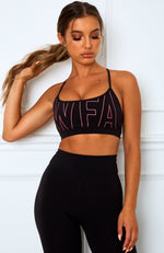 Represent Sports Bra Black