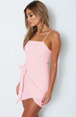 Any Takers Dress Pink