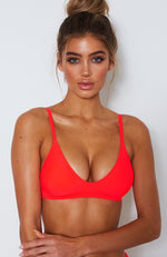 L'Escala Bikini Top Coral