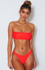 Kiki Bikini Top Coral