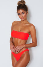 Kiki Bikini Top Coral