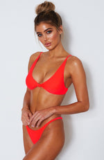 Miami Bikini Top Coral