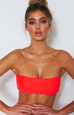 Kiki Bikini Top Coral