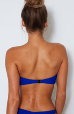 Kiki Bikini Top Electric Blue