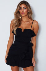 Fan Girl Mini Dress Black