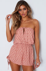 Set Me Free Playsuit Spot On Peach