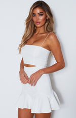 Just My Type Mini Dress Off White