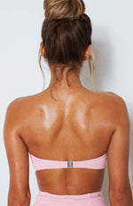 Melrose Bikini Top Fairy Floss Rib