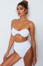 Tula Bottoms White Rib