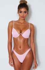 Catalina Bikini Top Fairy Floss