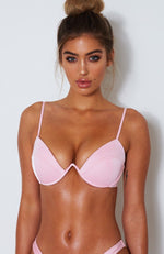 Catalina Bikini Top Fairy Floss