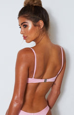 Catalina Bikini Top Fairy Floss