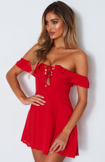 Latest Obsession Dress Red