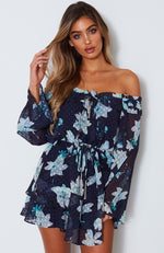 Stuck On You Dress Magnolia Navy