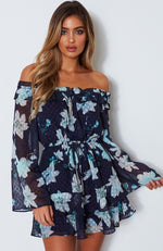 Stuck On You Dress Magnolia Navy